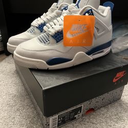 Jordan 4 Retro Military Blue (2024) Size 8.5 Men’s (Brand New)