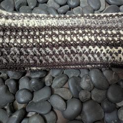 Handmade Front And Back Post Double Crochet Scarf
