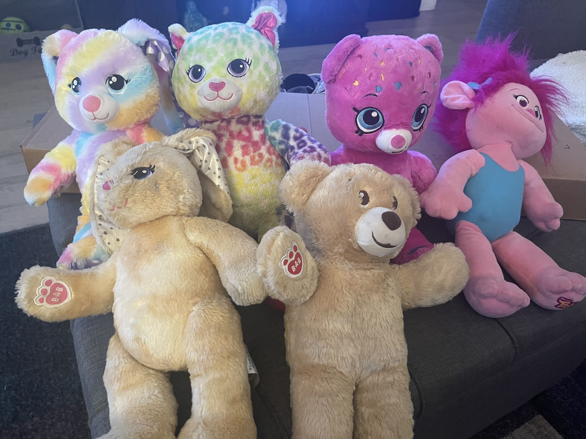 Build A Bear plushies