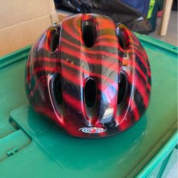 Kid’s Red Bike Helmet