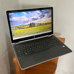 HP Pavilion X360 15” Convertible TouchScreen i5-7200u 2.71Ghz 8GB 256GB SSD