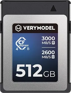Brand new 512GB CFexpress 4.0 Type B Card, 3000/2600MB/s R/W, 8K RAW Video