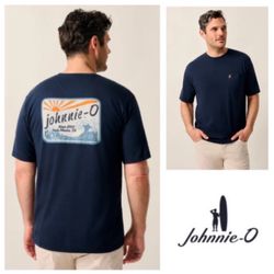 Johnnie- O Kahuna Pocket T-Shirt in navy (XL)