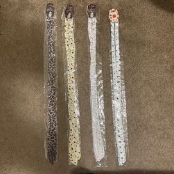 Halter Neck Ribbon Bra Straps with Ties