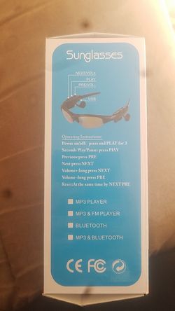 Sunglasses bluetooth new