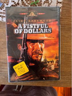 Clint Eastwood DVD A Fistful of Dollars