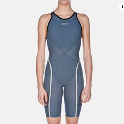 Arena Powerskin Carbon Ultra Race Suit Women Open Back Size US 24