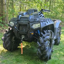 2024 Polaris Sportsman High Lifter ATV 4 Wheeler Quad

2024 Polaris Sportsman 850 High Lifter ATV 4 Wheeler Quad with Clear Title and just 9 Hours! Be