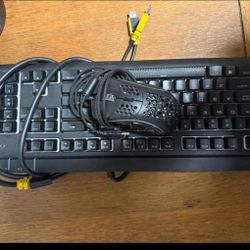 Corsair Keyboard & Poseidon Mouse 