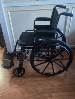 Wheelchair with Foot Rests