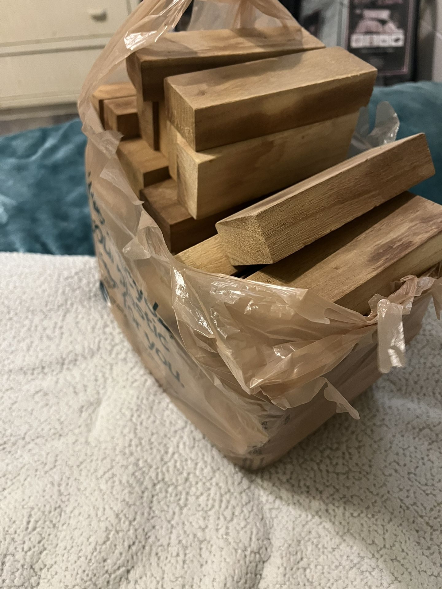 Jenga Jinga Game Set Big Giant