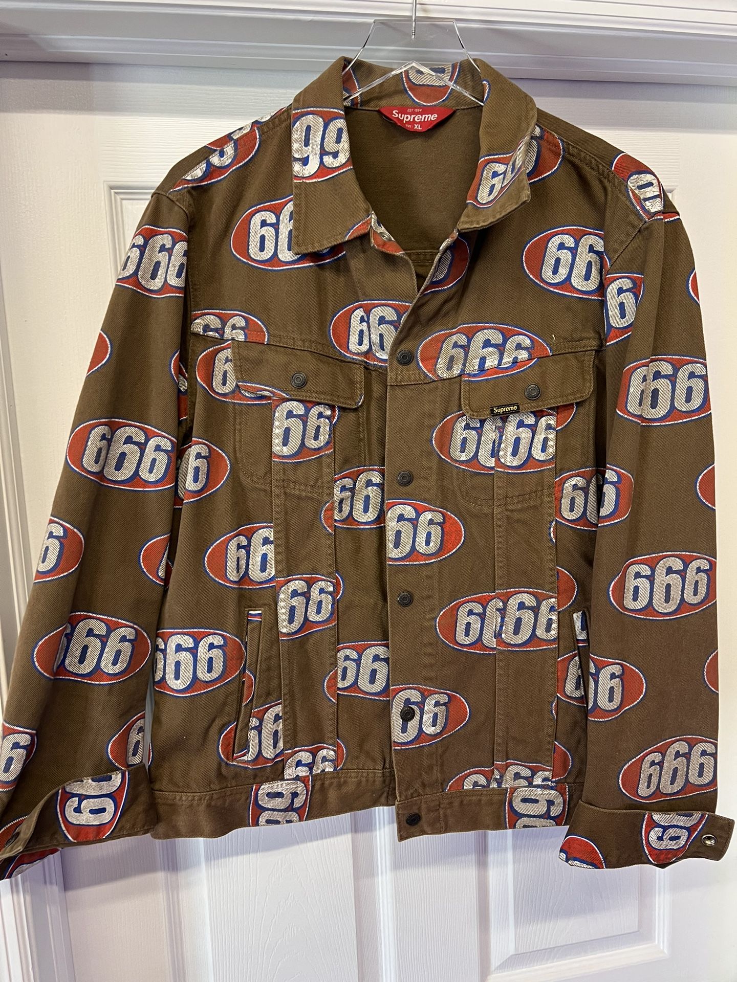 Supreme 666 Denim Jacket 