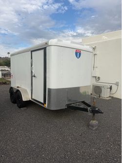 2021 Interstate 7x14 Enclosed Cargo Trailer - Tandem Axle - Clean Title