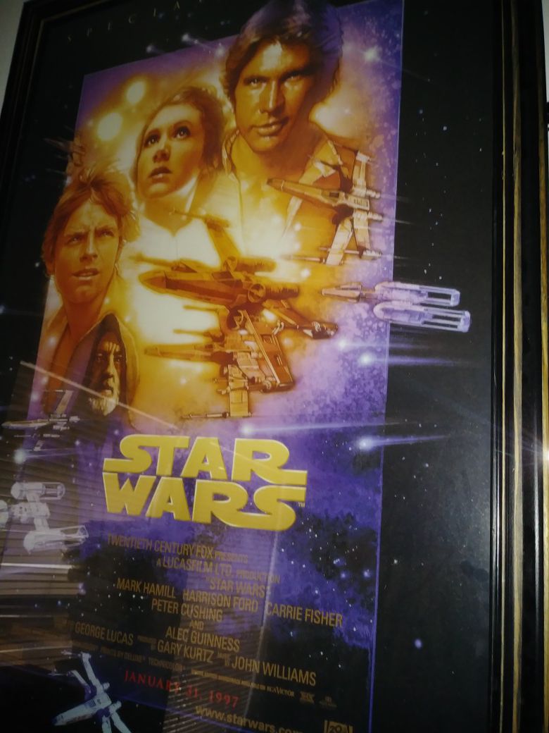 Star wars. Collectible poster