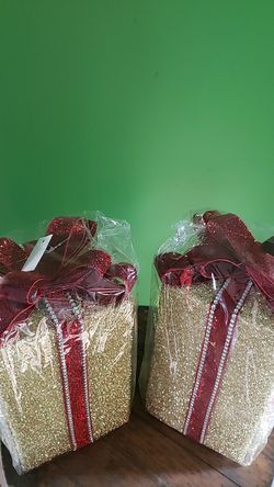 Christmas box presents