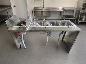 Sinks with faucet