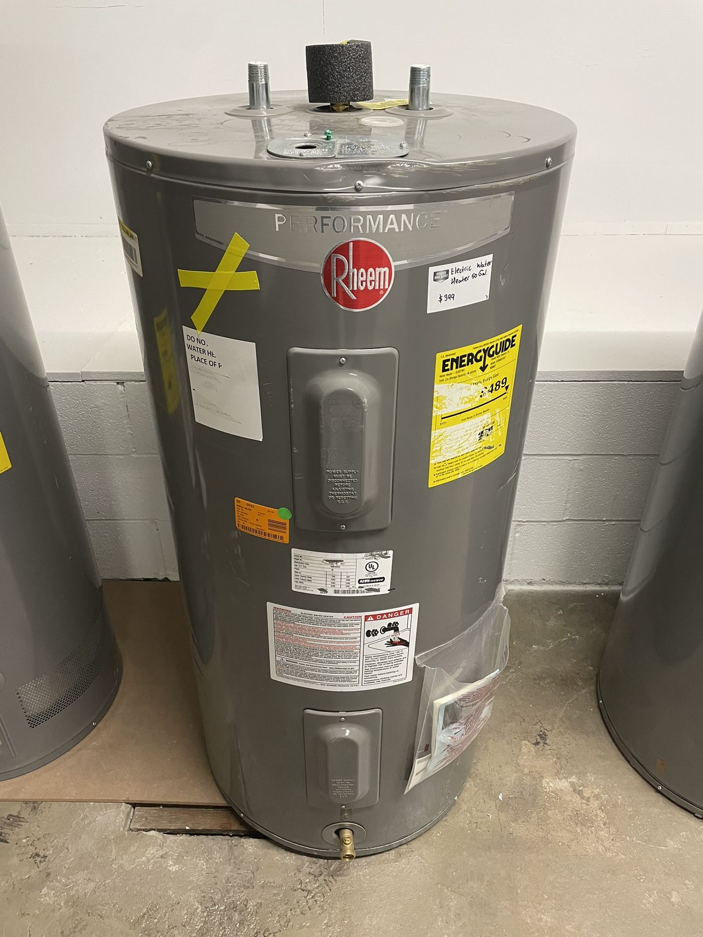 New Electric Water Heater 50 Gal. (WH7)