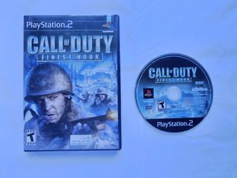 Authentic : Call Of Duty Finest Hour: Playstation 2