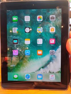 Ipad 4 gen 32 GB w case