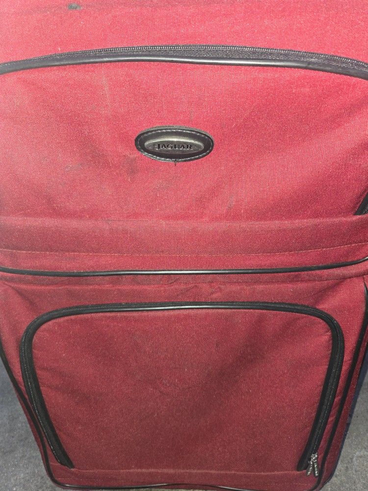 Red Jaguars 2 In One Luggage