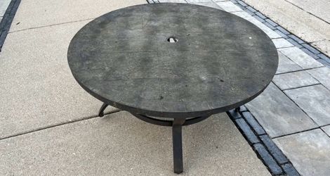 Low patio table