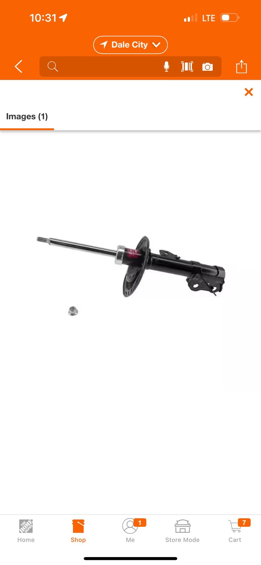 Suspension Strut 2012-2016 Toyota Camry V6 ( 2 )