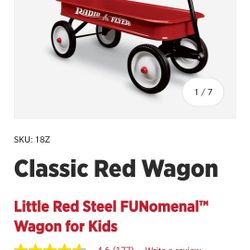 Radio Fliyer Classic Red Wagon 