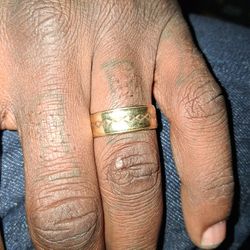 18k Gold Viking Ring $55