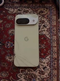Google Pixel 9 (cracked back)