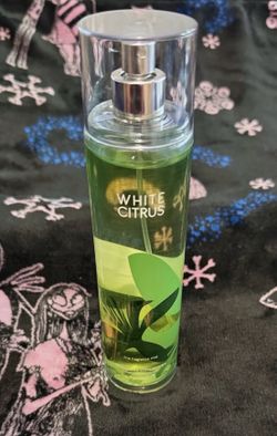 RARE - Bath & BodyWorks - WHITE CITRUS - Fine Fragrance Mist - 8oz - Brand New.