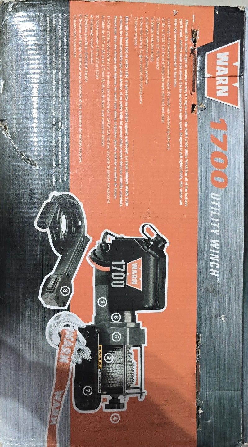 Warn 1700 Utility Winch