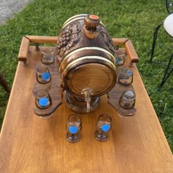 Antique Wooden Barrel