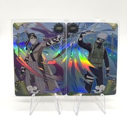 Naruto Cards: Zabuza/Kakashi Connecting Artworks