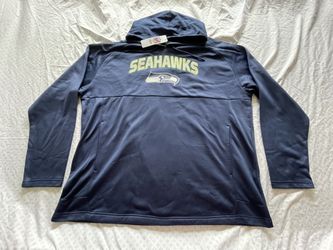 Men’s 2XL Seattle Seahawks Pull Over Hoodie Sweater 