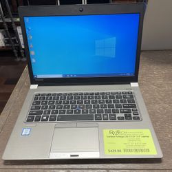 Toshiba Portege Z30-C132 Laptop i7 8GB RAM 512GB SSD 13.3” Windows 10 Pro