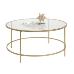 Better Homes & Gardens Nola Coffee Table, Gold Finish
