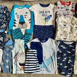 Kids Size 5/6 Pajamas Boys Clothes Lot