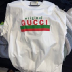 Gucci Original Logo T-Shirt – White (Authentic)