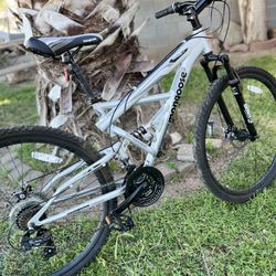 Mongoose Impasse Full Suspension Mountain Bike, Men and Women