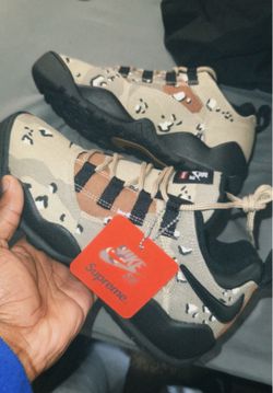 Supreme × Nike Darwin Low SB 'Desert Camo'