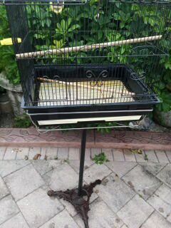 Bird Cage With Stand