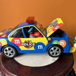 M&M's Police Vehicle Car Candy Dispenser