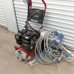 Paint Sprayer Machine And Power Wash
