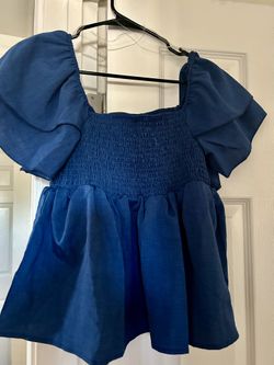 Blue Shirt $8