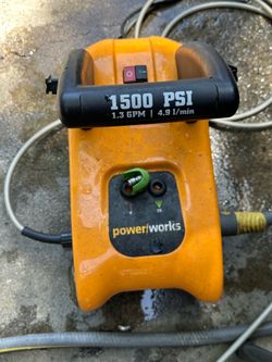 Plug in pressure washer