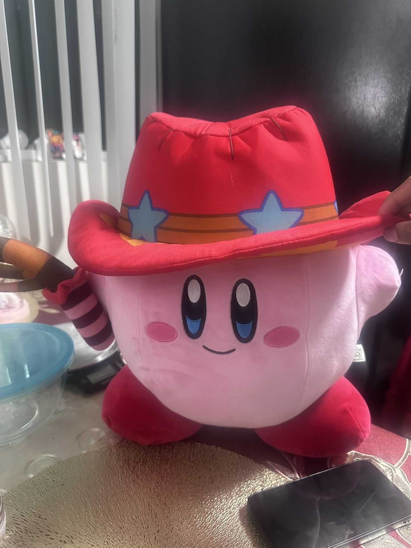 Cowboy Kirby (large plushie)
