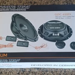  NEW!!  Ground ZERO 6.5"    Component set