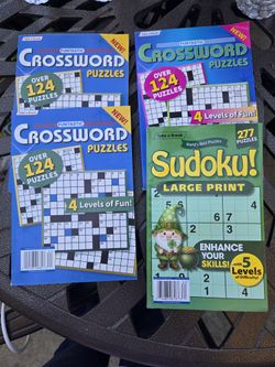 Crossword Puzzles All 4 Books For