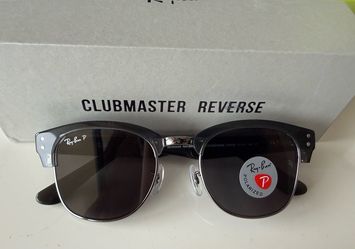 New RayBan CLUBMASTER reverse sunglasses