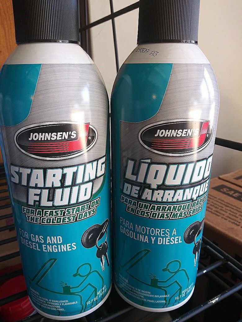 Johnsens starting fluid